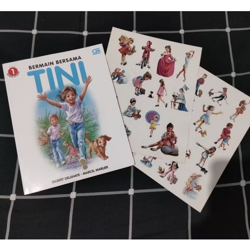 Buku Cerita Anak Bermain Bersama Tini 1