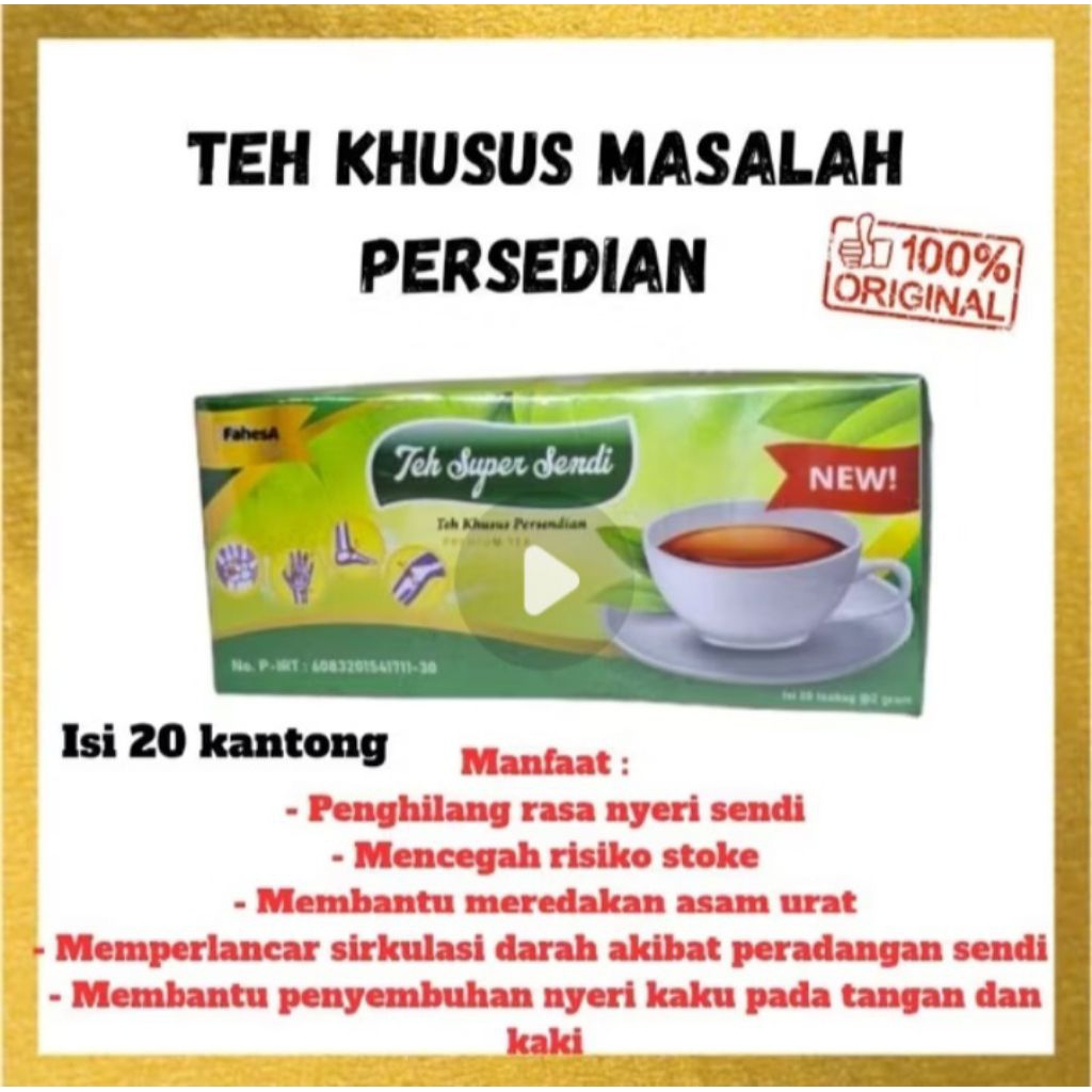 

teh nyeri sendi / teh asam lambung / teh daun sirzak / teh