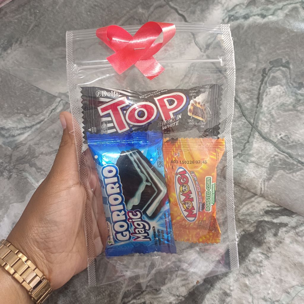 

mini gift snack hampers ulang tahun