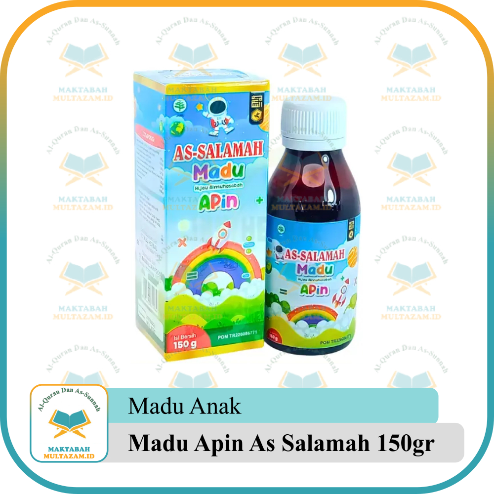 

Madu Anak Pintar Plus 150 Gram | Madu Apin As Salamah Original