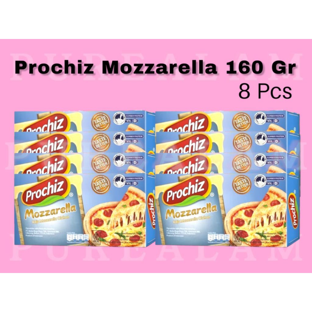 

KEJU PROCHIZ MOZZARELLA 8 PCS 160gr Murah Banget