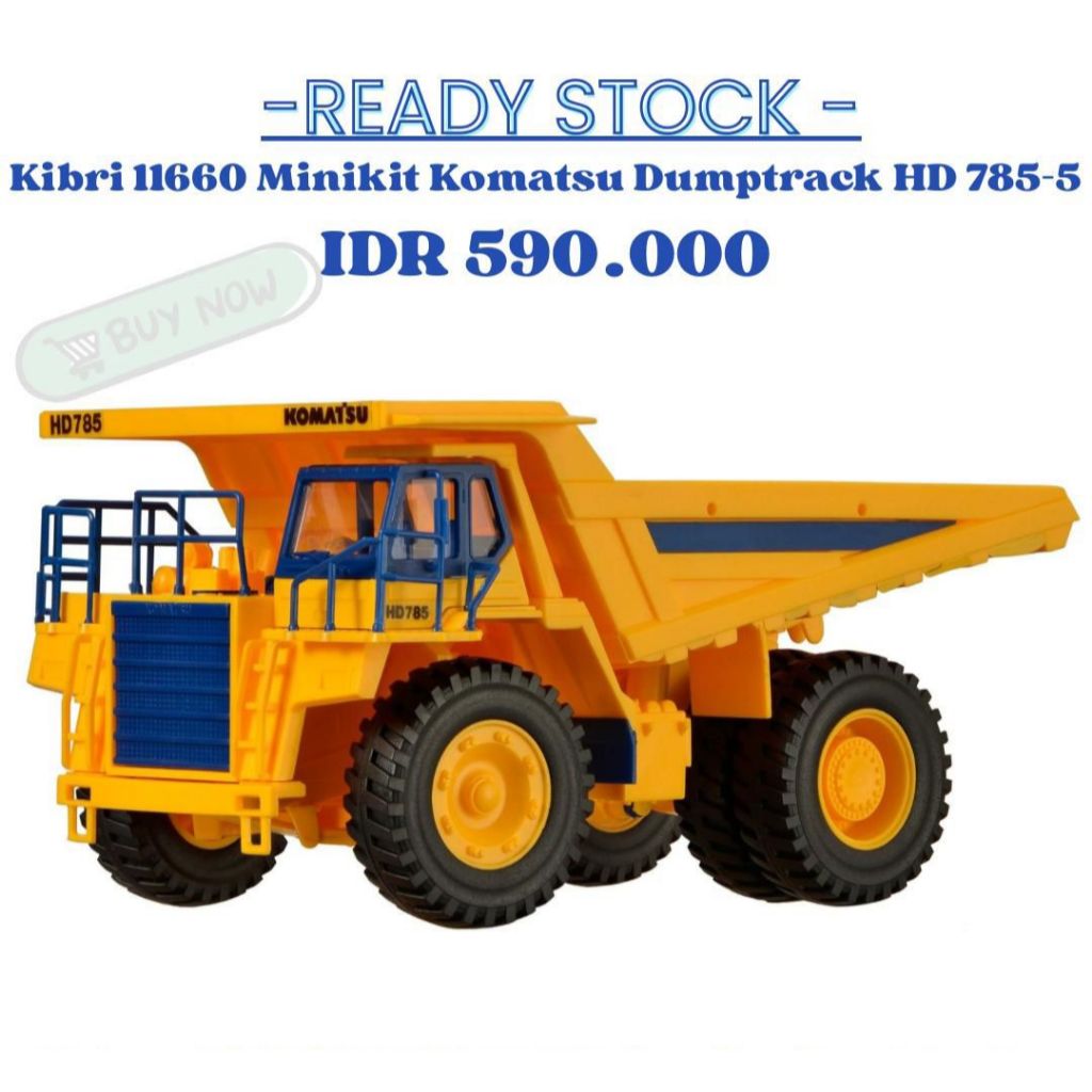 Kibri 11660 Minikit KOMATSU dumptrack HD 785-5 1/87 HO