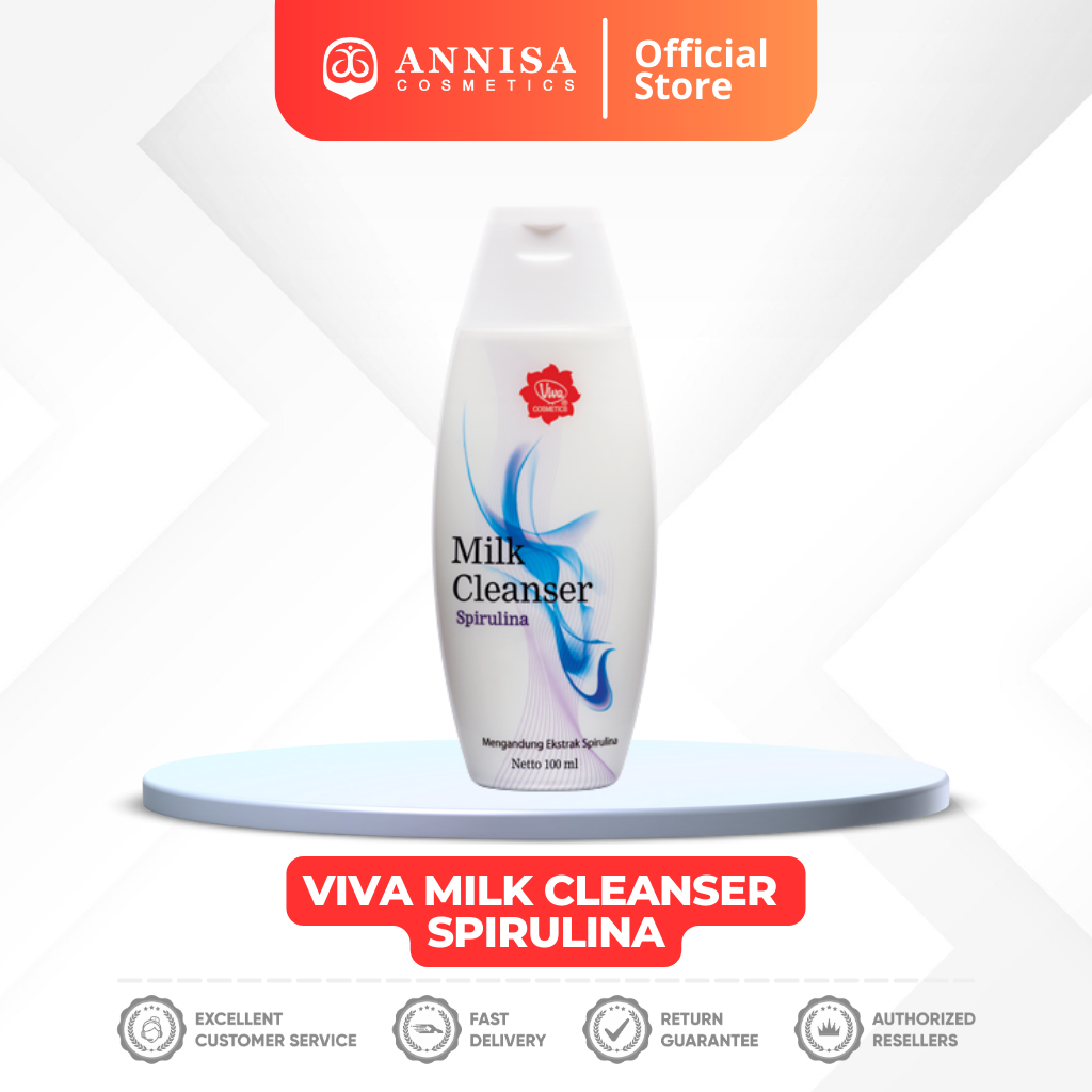 Viva Milk Cleanser Spirulina (for Normal & Dry Skin)