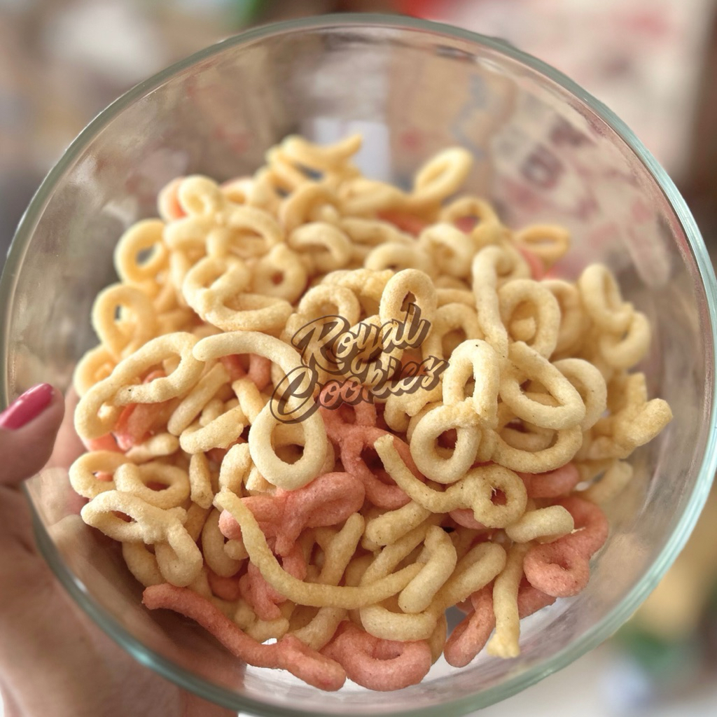 

LANTING MERAH PUTIH lanting singkong jadul renyah gurih original snack camilan kiloan 375 gram