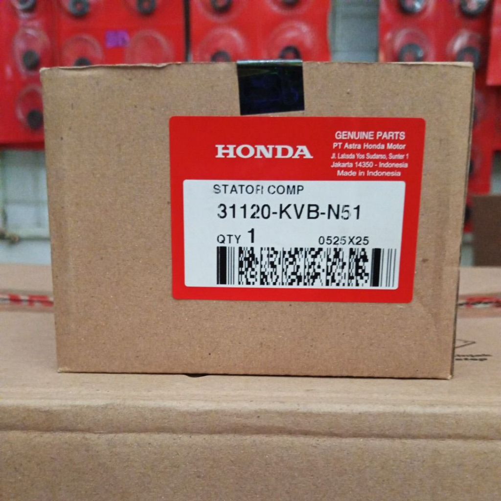 31120-KVB-N51 Spul Spol Sepul (Stator Comp) Vario karbu 110 Original AHM