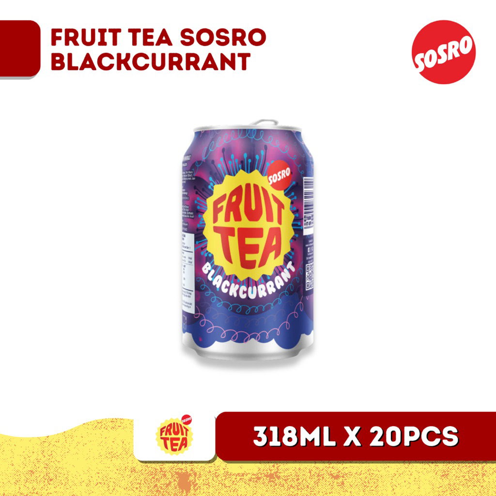 

Fruit Tea Kaleng 318ml Blackcurrant satudus isi 20pcs
