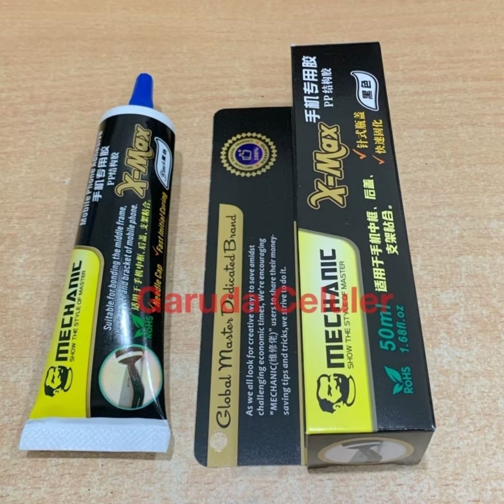 

Lem Ts Lem hp Touchscreen X-max T7000 bening transparant hitam