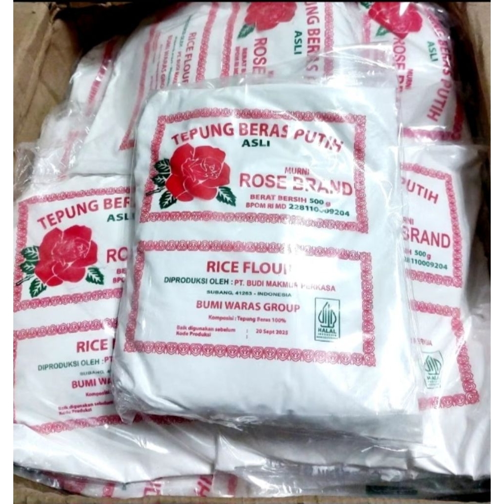 

tepung beras rose brand 500gr