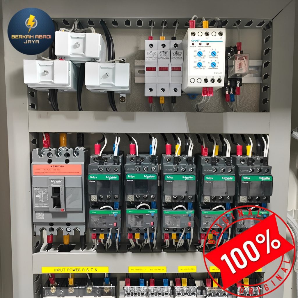 panel dosing & agregator 3p & 1p 0,75kw digital meter