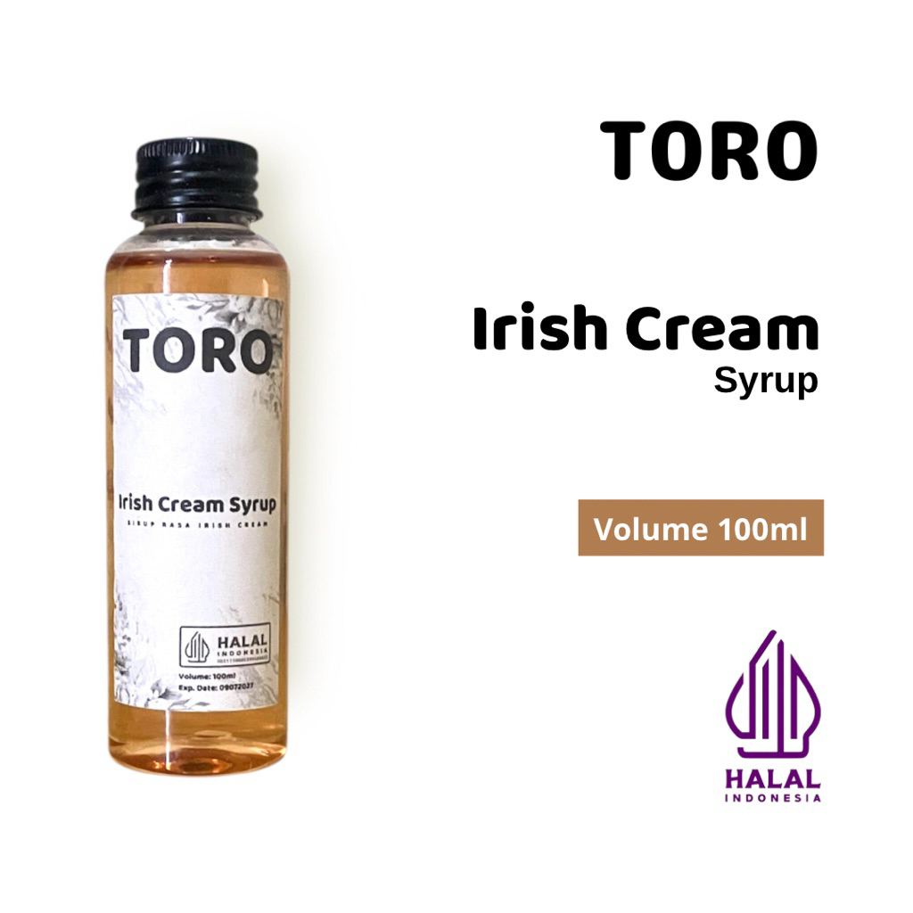 

Irish Cream Syrup 100ml | Sirup Rasa Irish Cream 100ml
