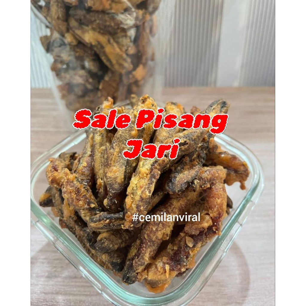 

Cemilan Viral Sale Pisang Jari Manis Renyah Snack Food Makanan