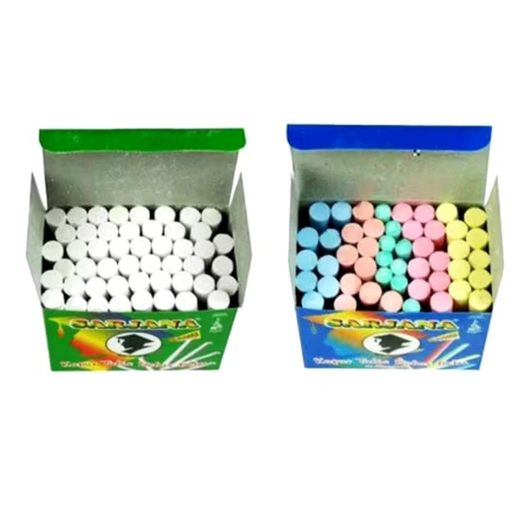 

SARJANA BLACKBOARD CHALK KAPUR TULIS PUTIH DAN WARNA