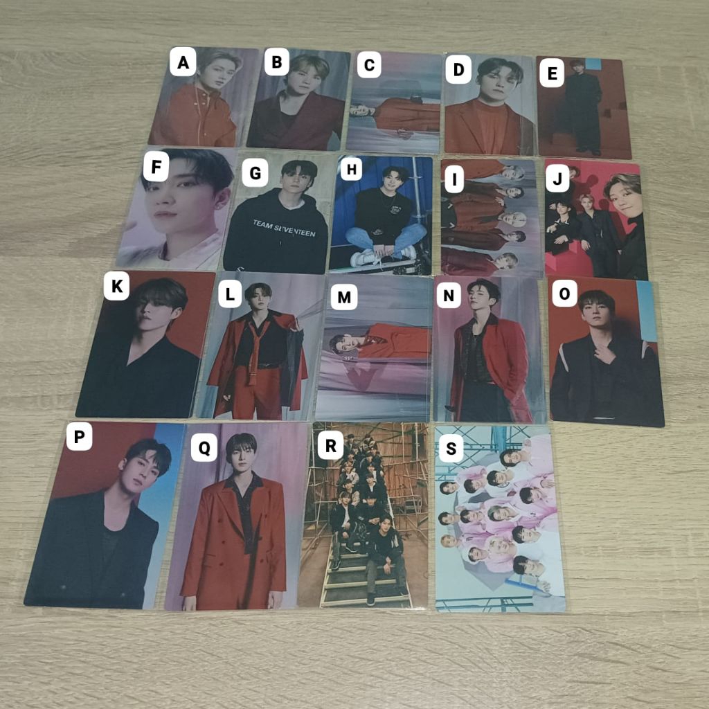 [CLEARANCE SALE] PHOTOCARD OFFICIAL SEVENTEEN TC POWER OF LOVE CARATLAND POB WEVERSE JAPAN OT13