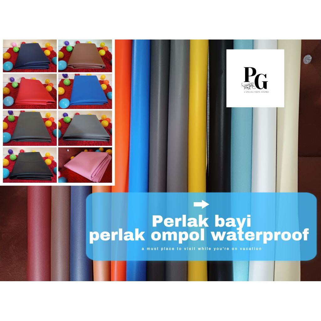 perlak bayi anti air waterproof/perlak anak dan dewasa/alas ompol/perlak ompol/perlak meteran