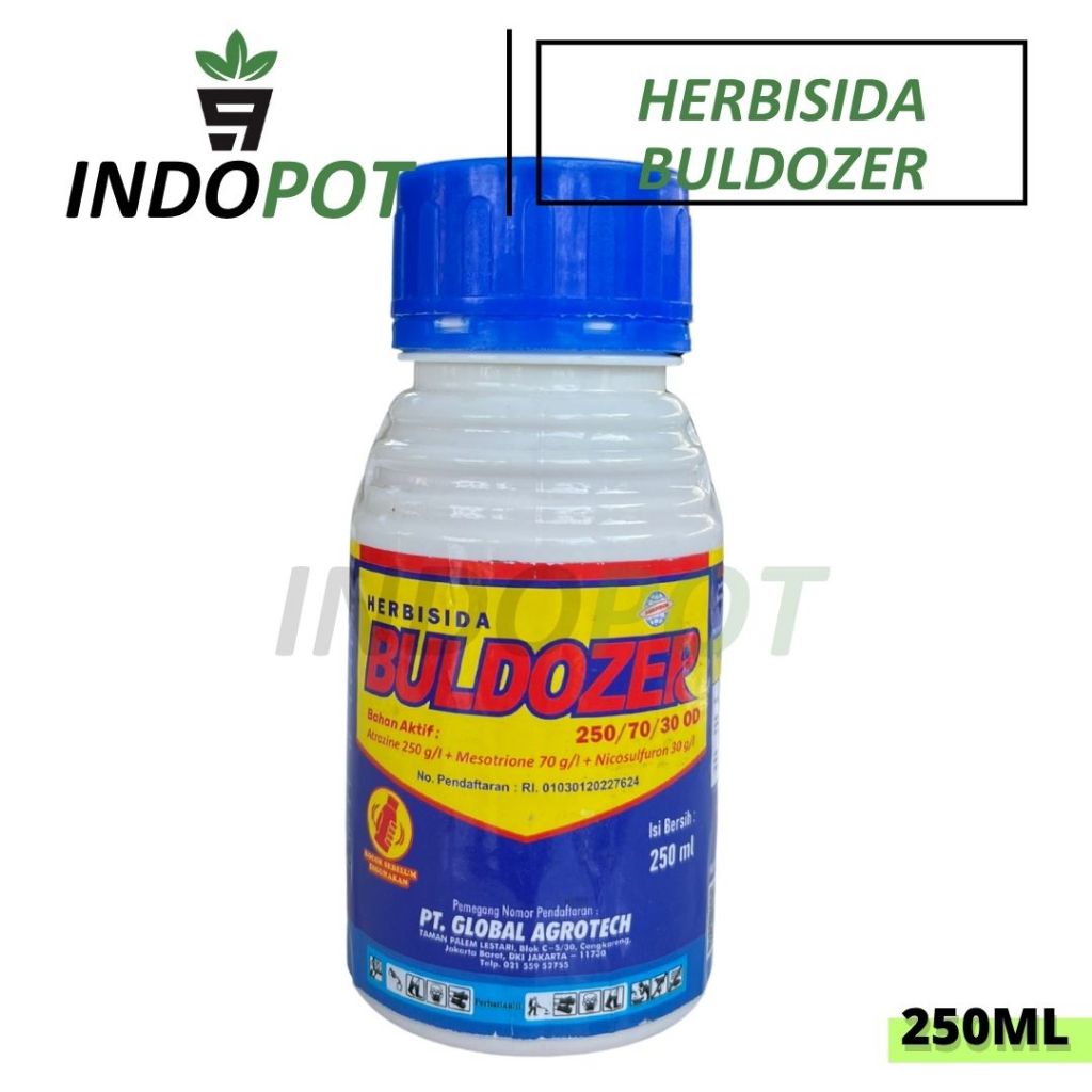 Herbisida Buldozer 250Ml Sistemik Purna Tumbuh Atasi Hama Gulma Jagung