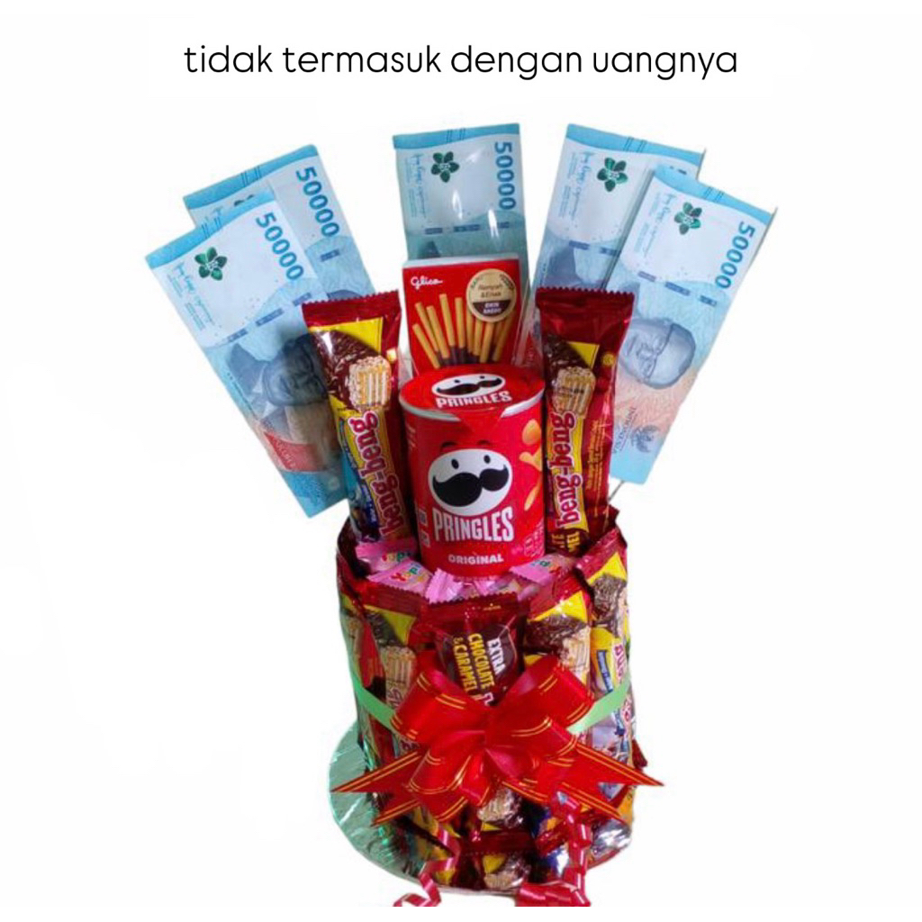Kue Tart Snack Ultah / Tower Snack Jumbo / Kue Ultah Praktis