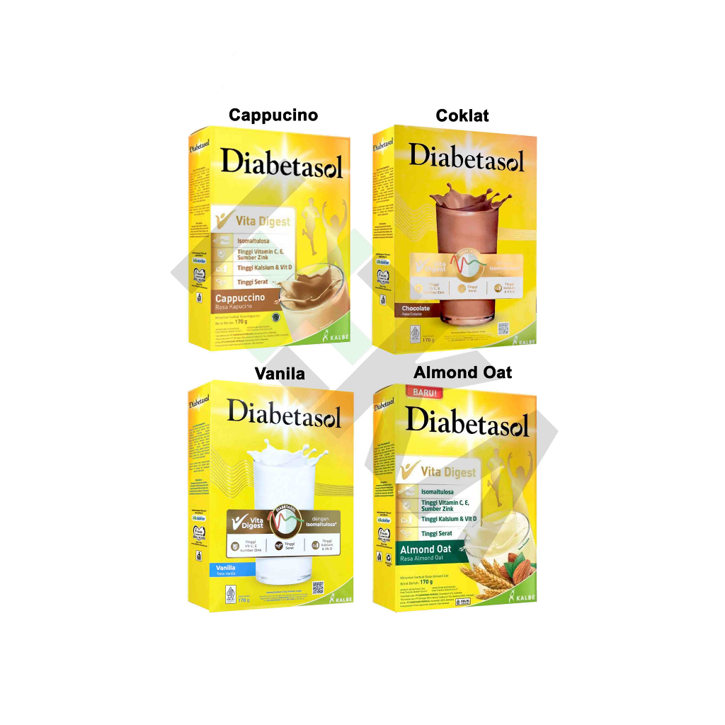 

Diabetasol 170 g - Susu Nutrisi Khusus Diabetes [Majapahit]