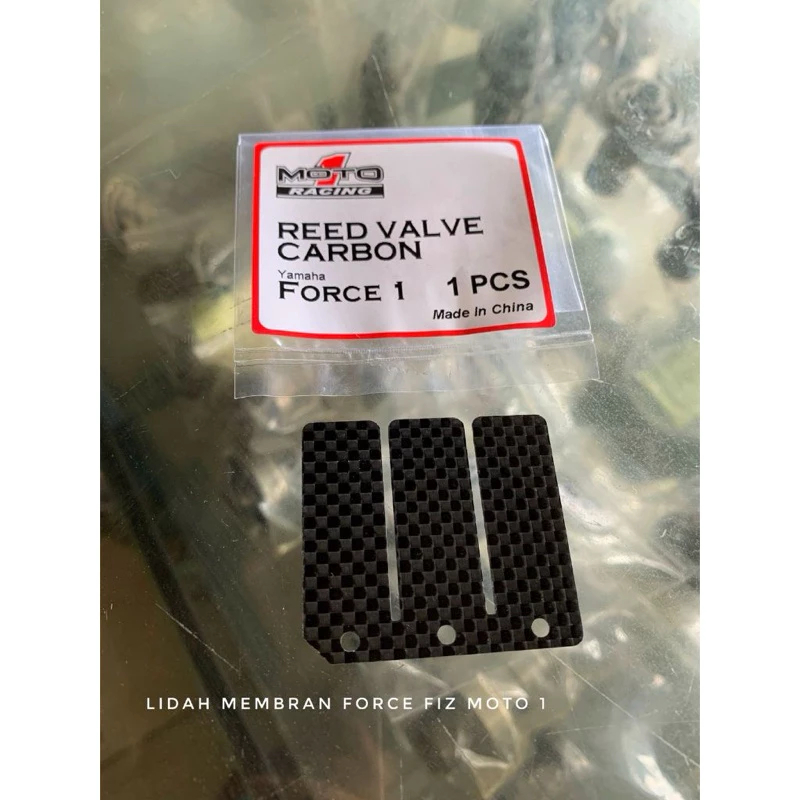 LIDAH MEMBRAN CARBON REED VALVE CARBON FIZ R FORCE 1 MOTO 1-BOYRENK