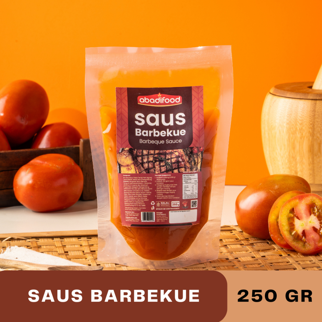 

Saus Barbecue BBQ AbadiFood - Saus Siap Pakai Praktis | HALAL | Rasa Restoran untuk Keluarga