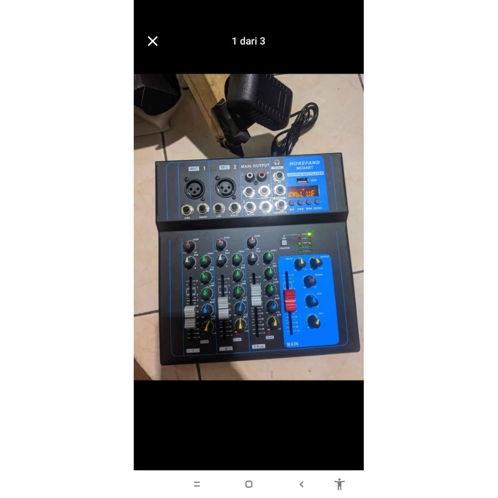 mixer audio 4 channel