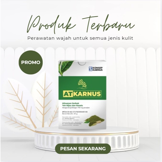 

Alga Tea ( AT ) Konsep Karnus Nutrisi sel super antioksidan cegah dan atasi sel upnormal