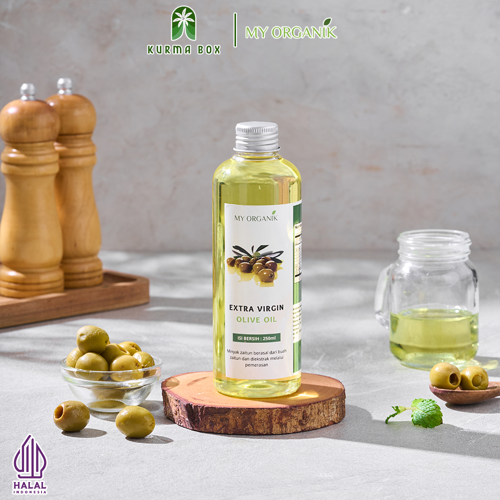 

My Organik EVOO Minyak Zaitun Murni Extra Virgin Olive Oil 500 ml 250 ml