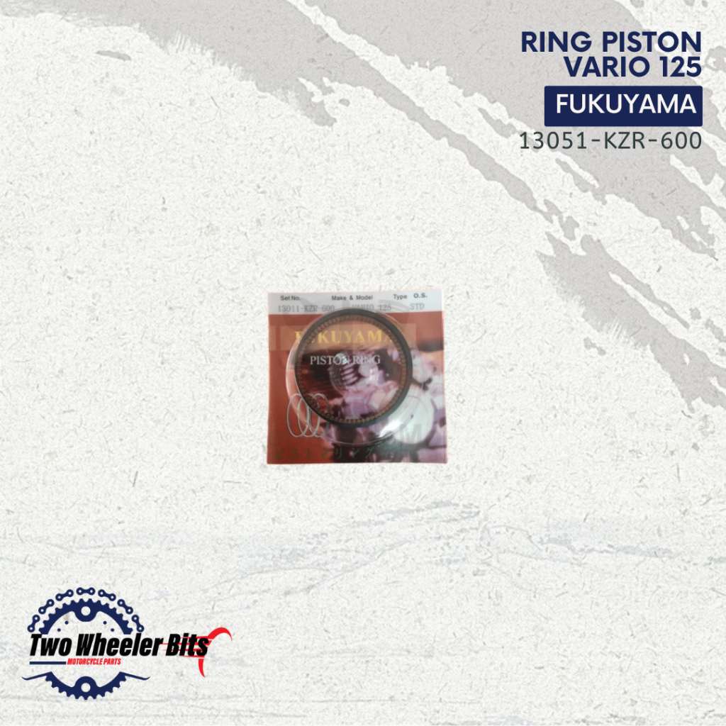 Fukuyama Ring Piston Vario 125