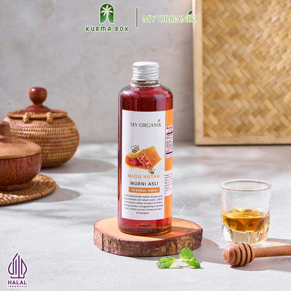 

My Organik Madu Hutan 250ml - Asli Murni Tanpa Campuran dari Hutan Kalimantan