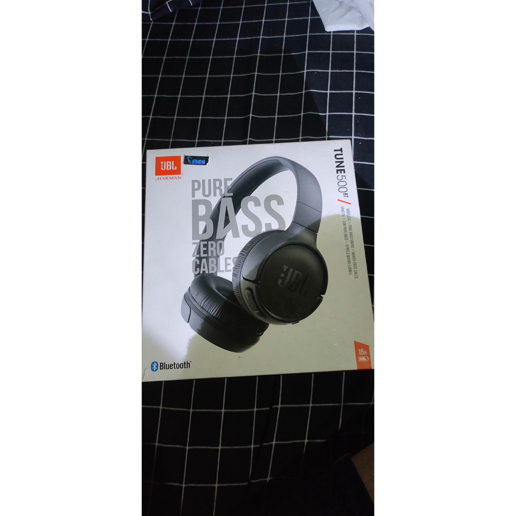 Headset JBL TUNE 500BT PURE BASS