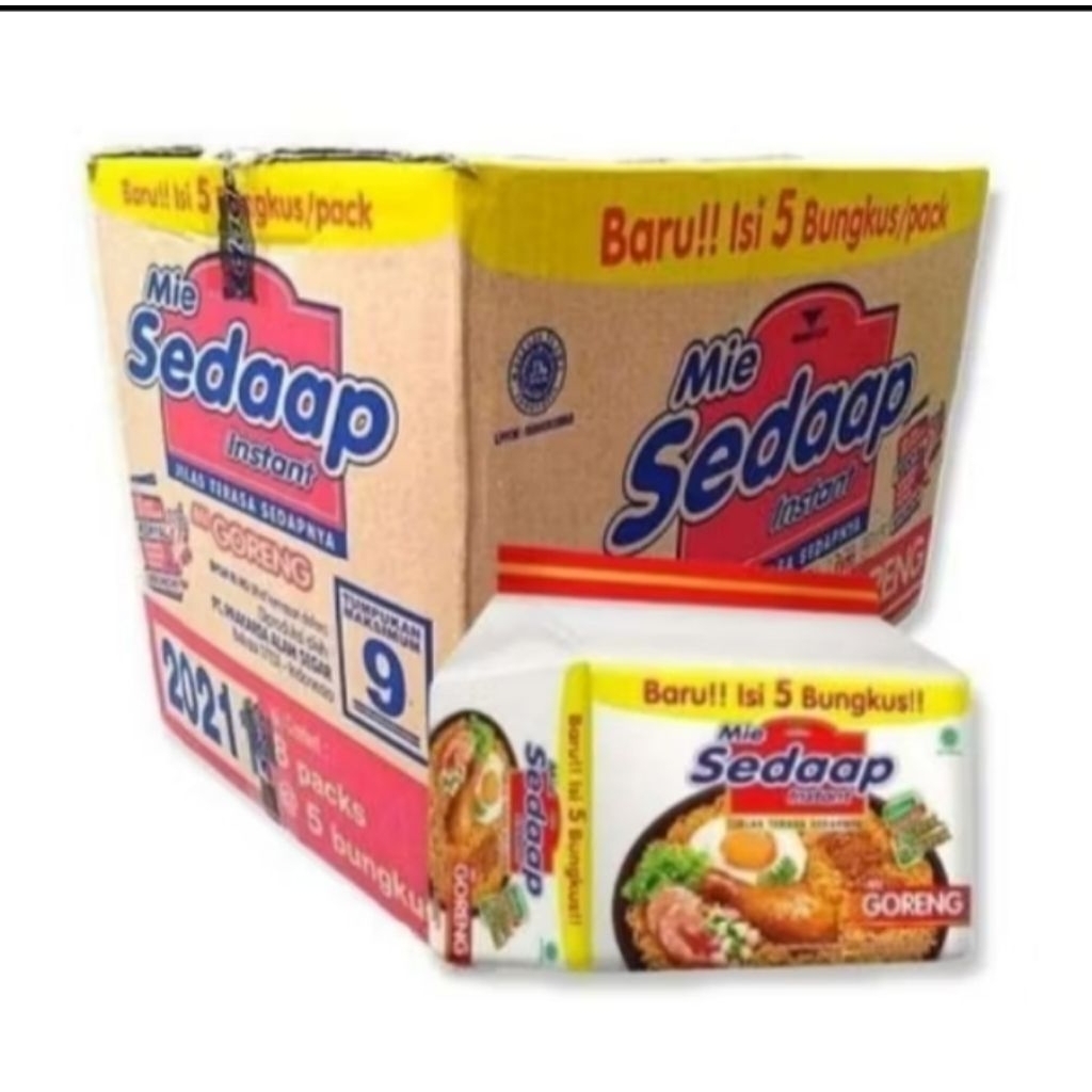 

Sedap Goreng pack 8 x 5pcs = 40pcs
