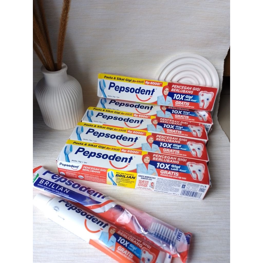 PASTA GIGI PEPSODENT GRATIS SIKAT GIGI