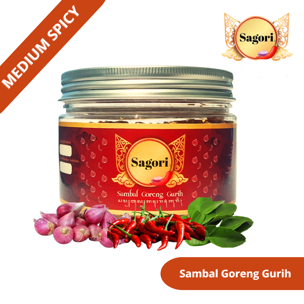 

SAGORI Bawang Goreng Sambal Pedas Sedang Premium - Medium Spicy