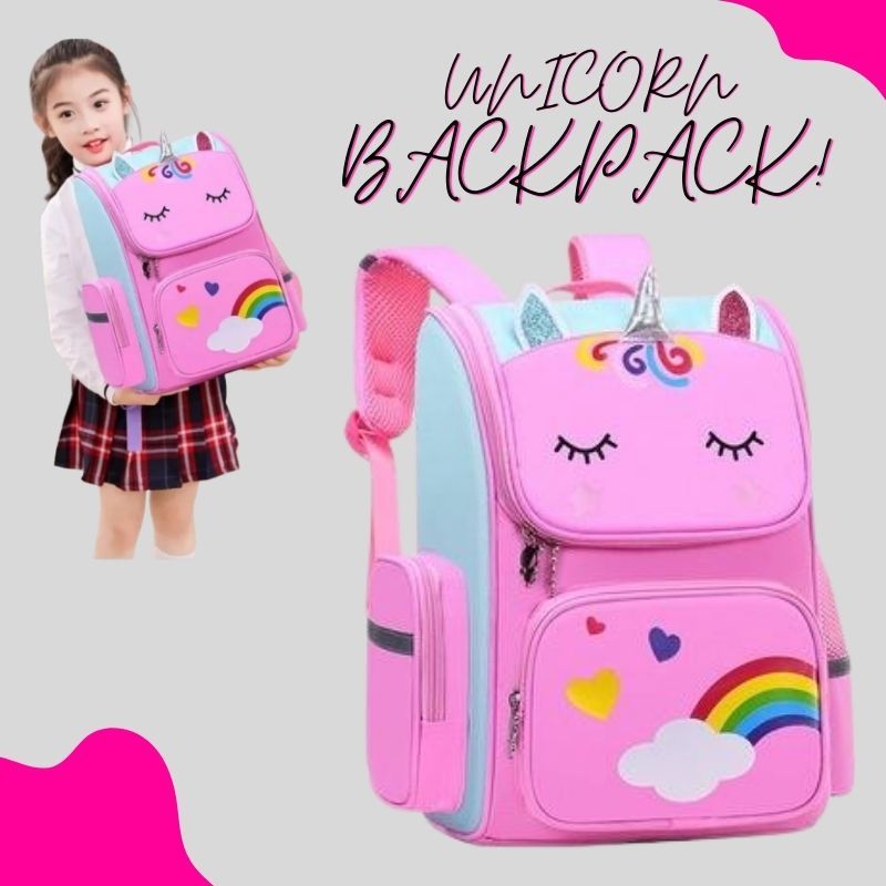 TAS RANSEL SEKOLAH ANAK SD UNICORN KUDA PONI ANAK TK SD PAUD KADO ANAK BISA COD