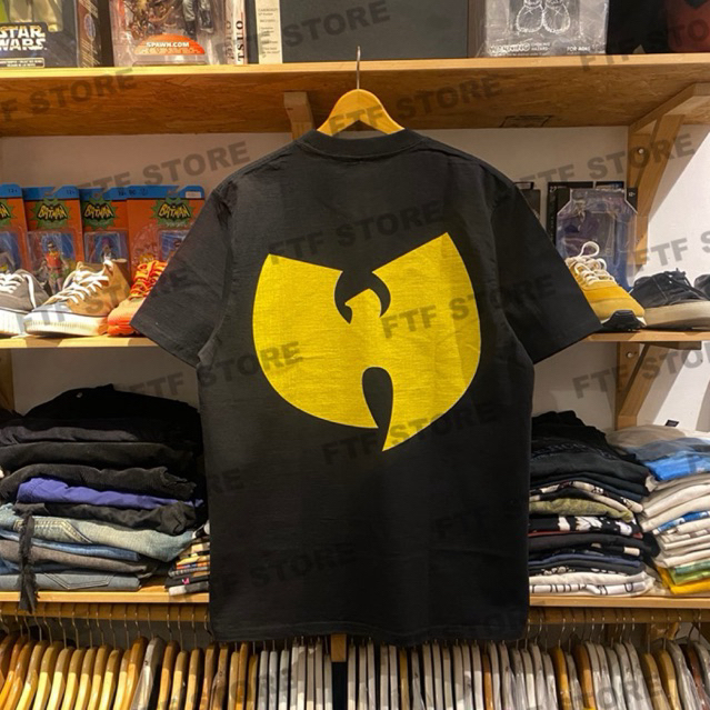ASLI Kaos Wutang Clan - Members Tshirt Black Katun 100%
