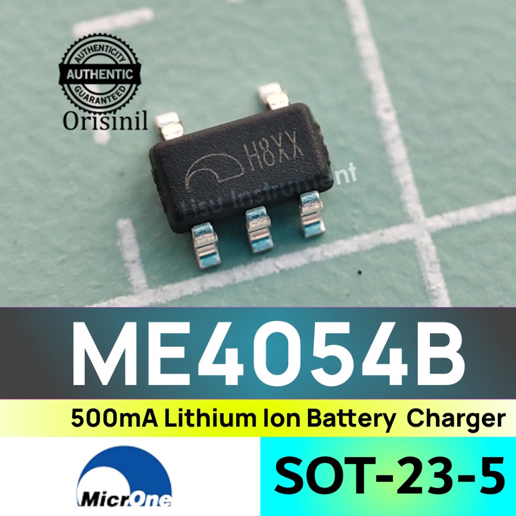 ME4054B 500mA Lithium Ion Battery Linear Charger H8XX 4054 TP4054 SOT-23-5 MICRONE