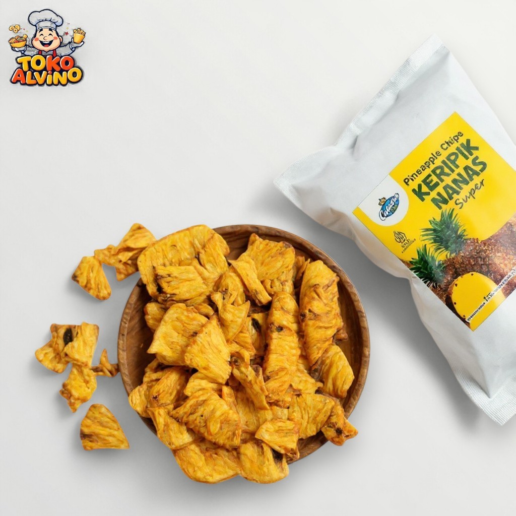 

KERIPIK NANAS SUPER 500GR DAN 1KG | OLEH OLEH KHAS MALANG | ASEM MANISNYA NAMPOL