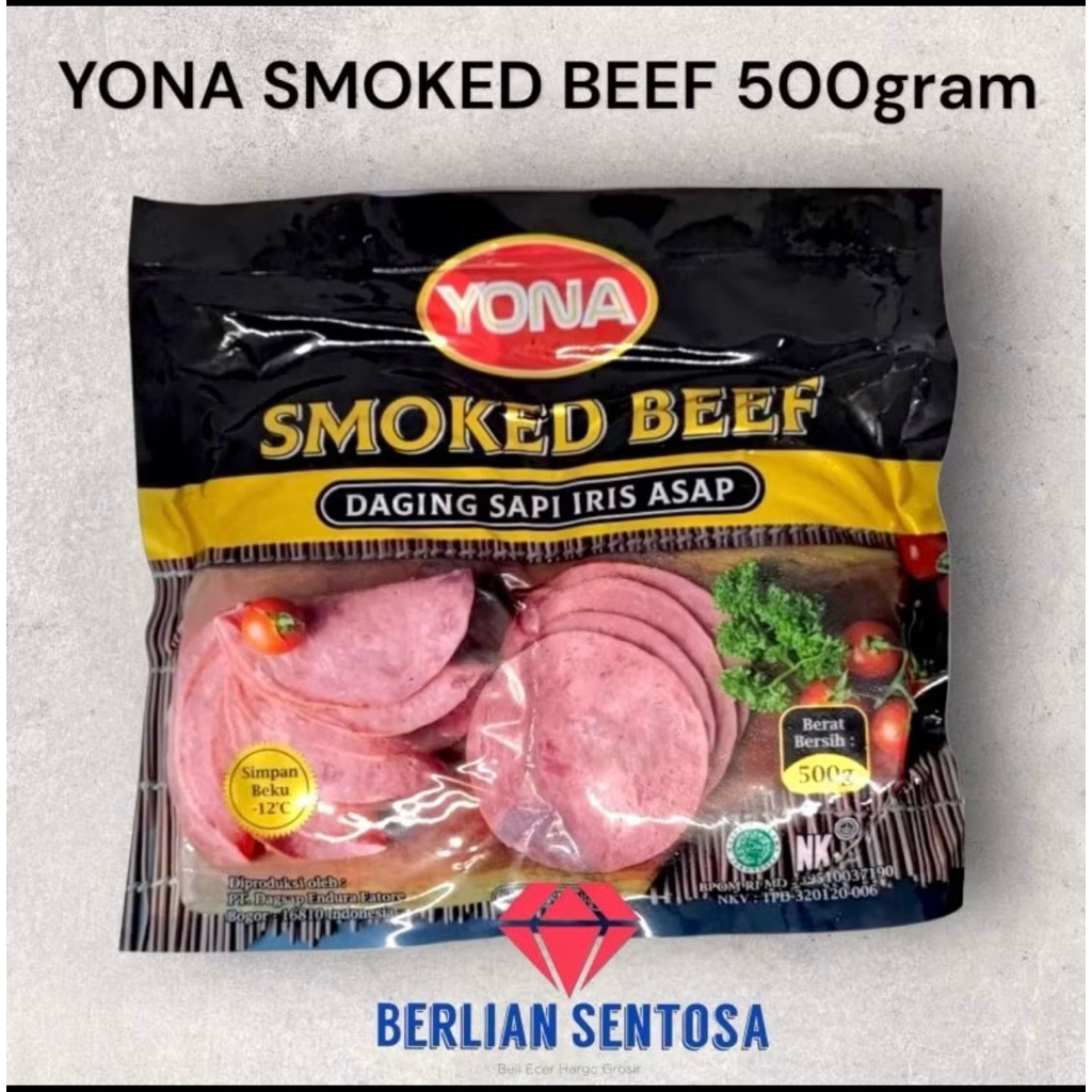 

Yona smoked beef 500gr