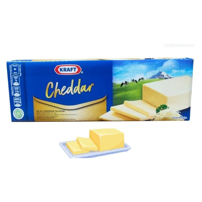 

KRAFT CHEDDAR KEJU 2 KG/CHEDDAR CHEESE