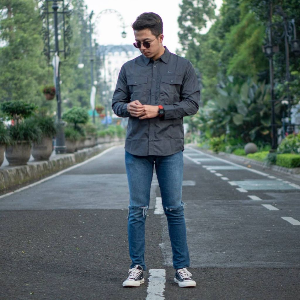 Kemeja outdoor - Kemeja Mountaingeer Kazak series - kemeja lapangan - kemeja quickdry - samagaha