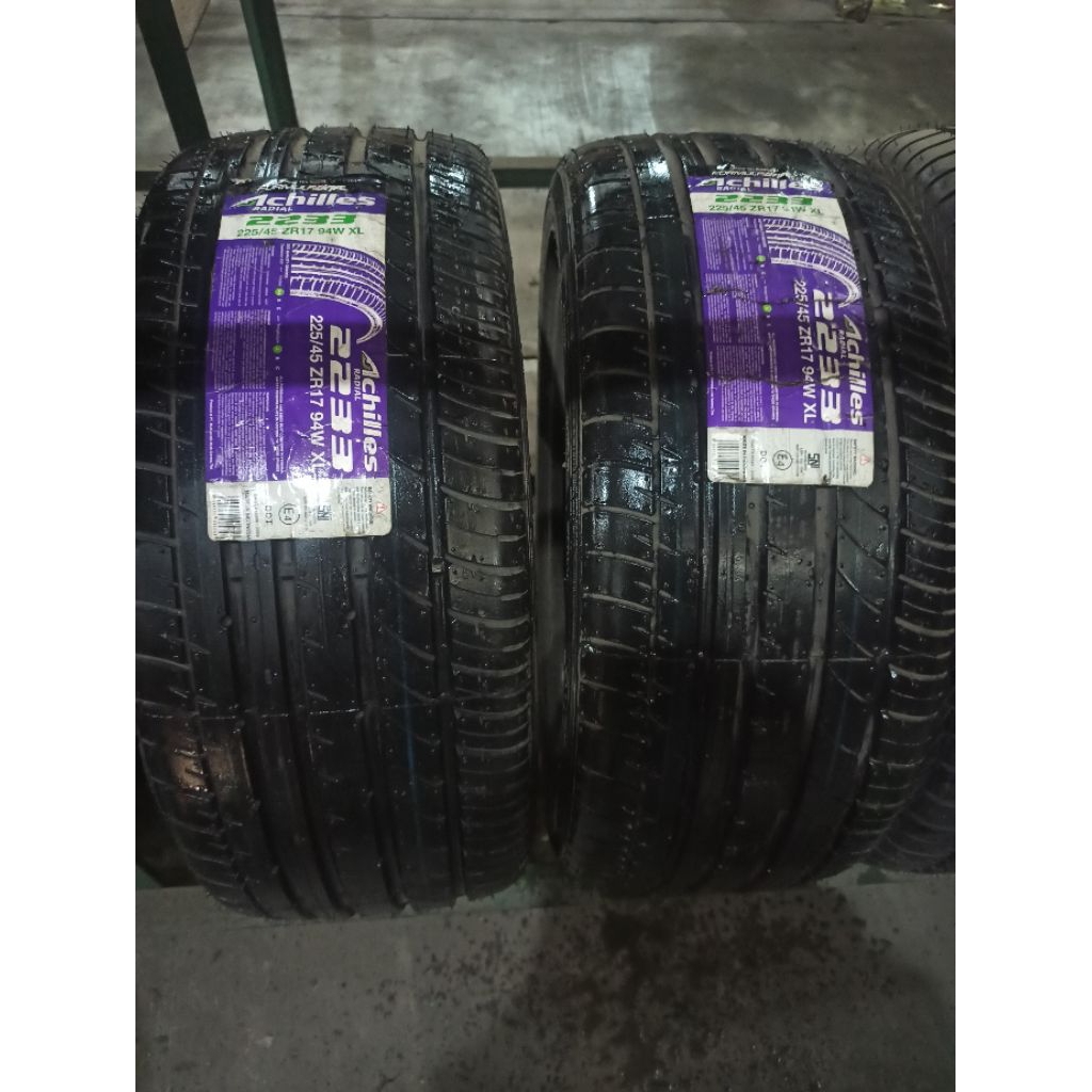 BAN MOBIL ACHILLES RADIAL 2233 225/45 R17 TAHUN 2013