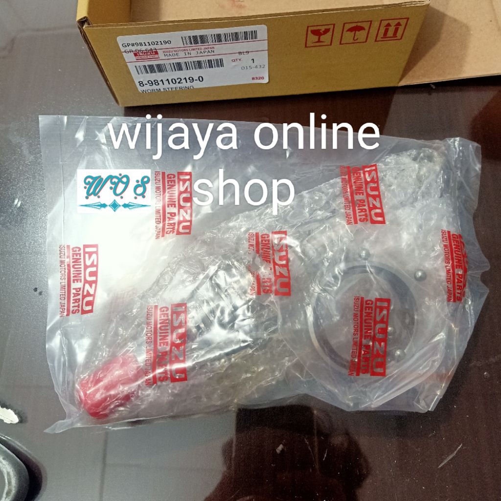 worm steering NKR71 / pinion worm steering NKR71 8-98110219-0