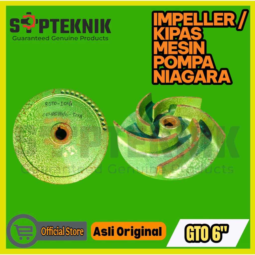 KIPAS ATAU IMPELLER POMPA GTO 6IN NIAGARA