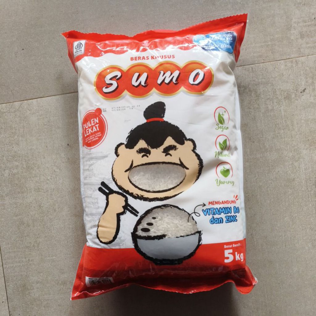 

Sumo Beras premium 5kg merah