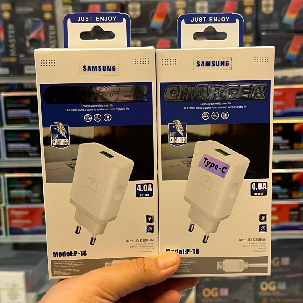 CHARGER FAST CHARGER CASAN SAMSUNG P-18