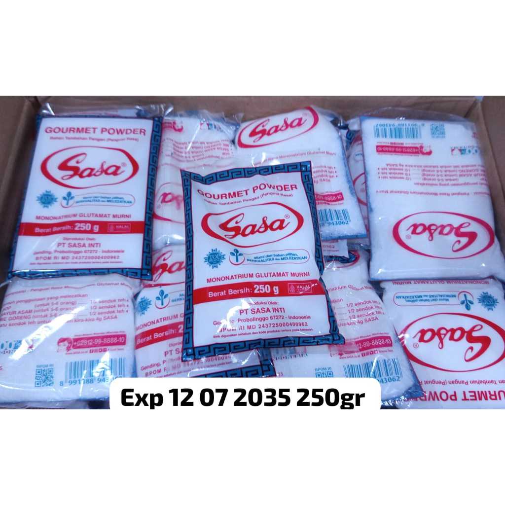 

Sasa MSG 250 gr