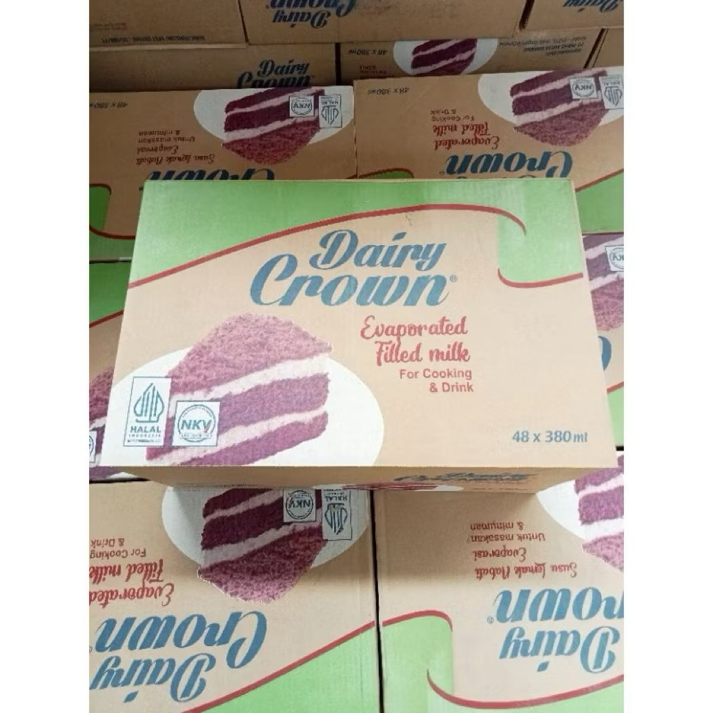 

Dairy Crown Evaporasi 380ml (1 Dus isi 48pcs)