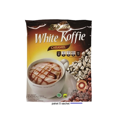 

Luwak White Koffie Caramel 5 Sachet