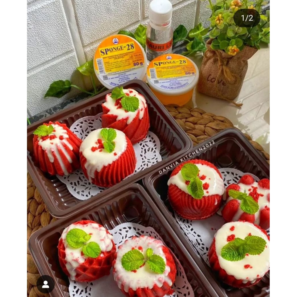 

SP sponge-28 cake emulsilfier 80g/pengembang/pelembut