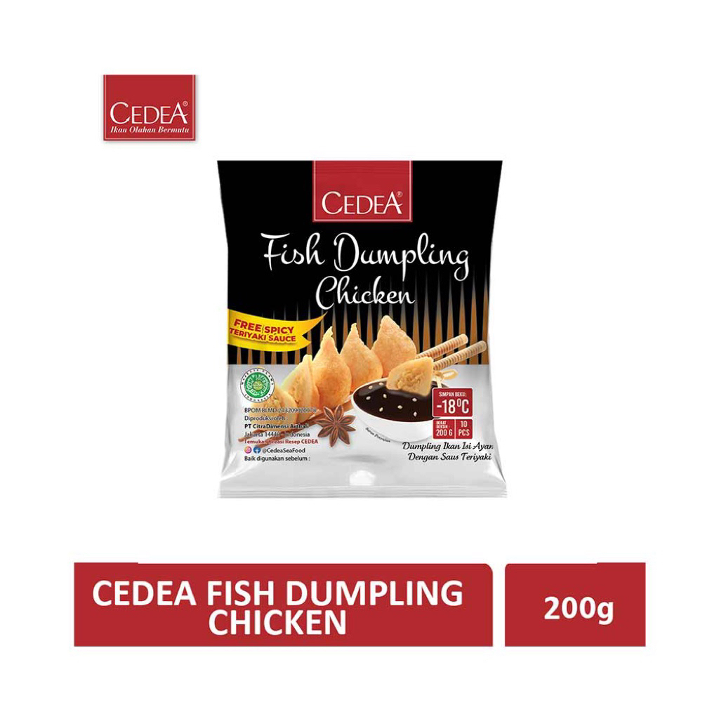 

Cedea Fish Dumpling Chicken 200Gr