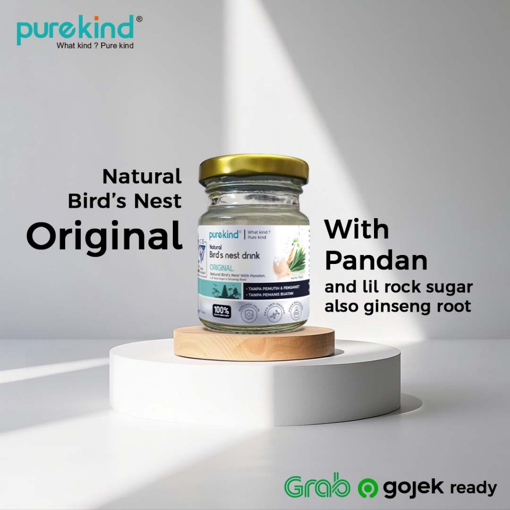 

Minuman Sarang Burung Walet Bird’s Nest Drink Rasa Original plus Gingseng dan Pandan